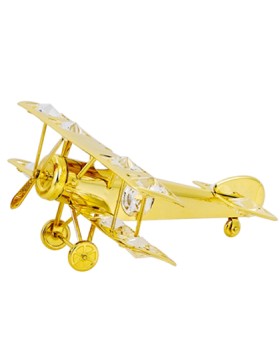24K gold PLATED AEROPLANE  